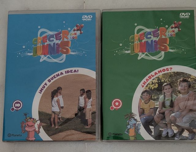 18 DVD Crescendo con i Lunnis.