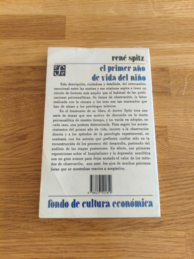 Primer año de la vida del niño, el