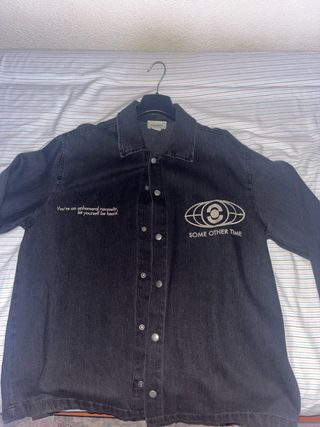 Chaqueta vaquera negra P&B