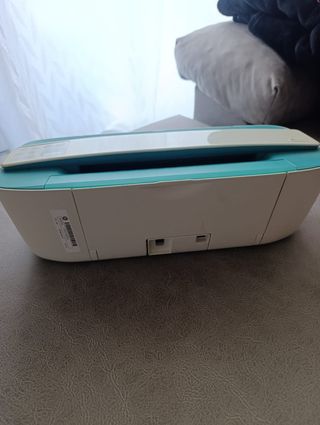 Impresora HP - Verde y Blanca