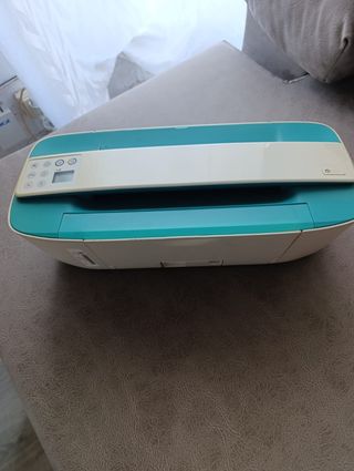 Impresora HP - Verde y Blanca