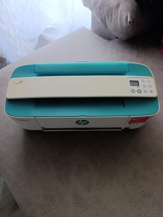 Impresora HP - Verde y Blanca