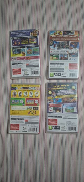 4 Giochi Nintendo Switch - Mario
