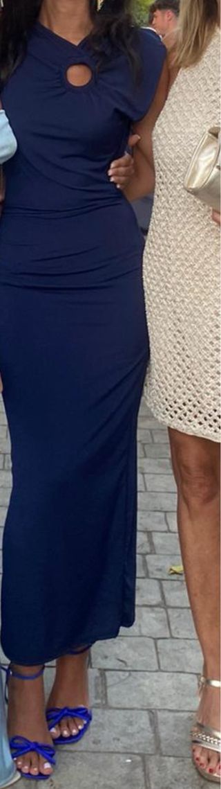 Vestido azul marino - Fiesta, invitada graduación