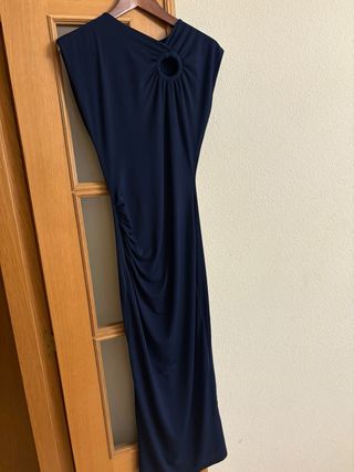 Vestido azul marino - Fiesta, invitada graduación