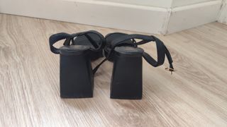 Sandalias tacón Blogger negras 37