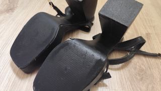 Sandalias tacón Blogger negras 37