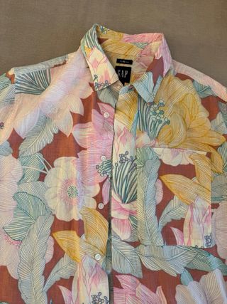 Camisa hawaiana GAP M multicolor