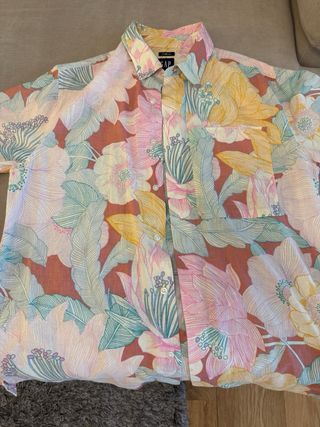 Camisa hawaiana GAP M multicolor
