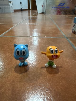 Muñecos Gumball: Gumball y Darwin