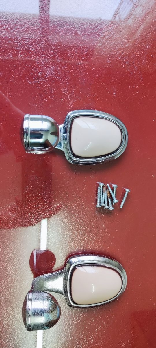 Juego completo apliques vaño vintage de porcelana