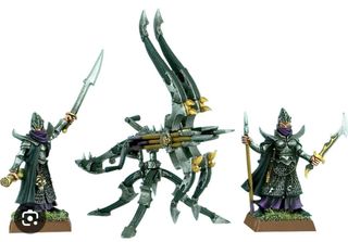 Lanzavirotes Elfos Oscuros - Warhammer