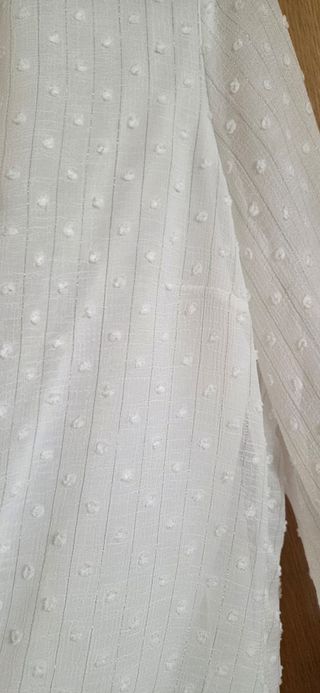 Blusa blanca Pilar Prieto XL