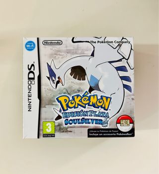 Pokémon Soulsilver + Pokéwalker PAL ES Completo