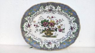 Plato porcelana Mellor, Venables & Co.