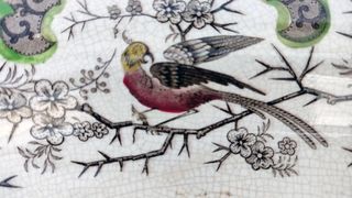 Plato porcelana Mellor, Venables & Co.