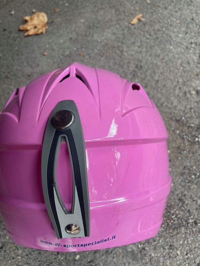 Casco sci bambina Alpina rosa