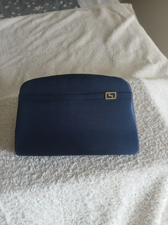Bolso azul pequeño