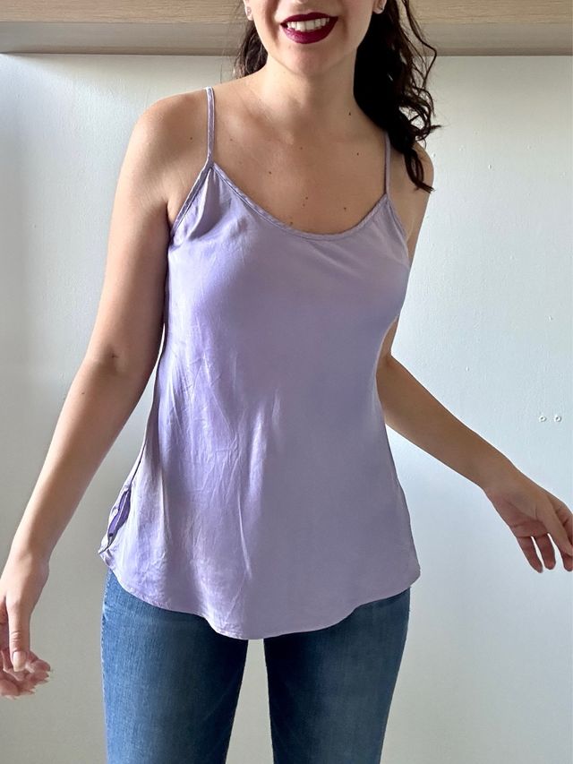 Camiseta tirantes lila Intimissimi