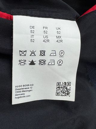 Traje Hugo Boss azul