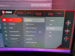Monitor gaming MSI Óptica G27C4 de 27" Curvo 165Hz
