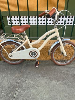 Bicicleta estilo vintage niños