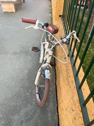 Bicicleta estilo vintage niños
