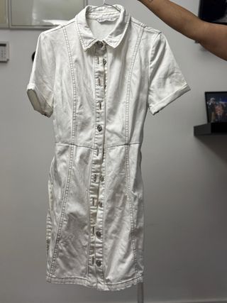 Vestido vaquero blanco