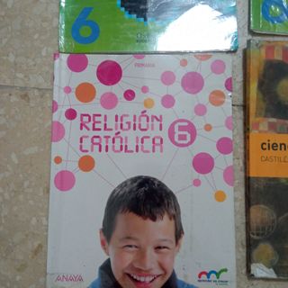 Libros de texto 6° primaria. 