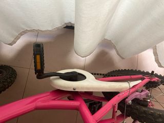 Bicicleta niña 16" rosa
