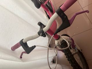 Bicicleta niña 16" rosa