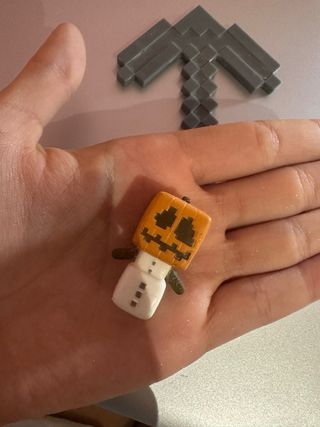 Golem y pico Minecraft: Para coleccionistas