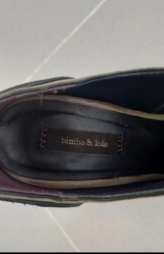 Botines BIMBA Y LOLA beige-negro