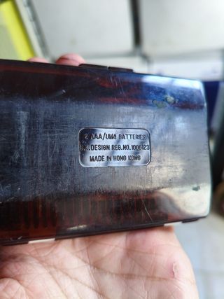 Estuche antiguo marrón