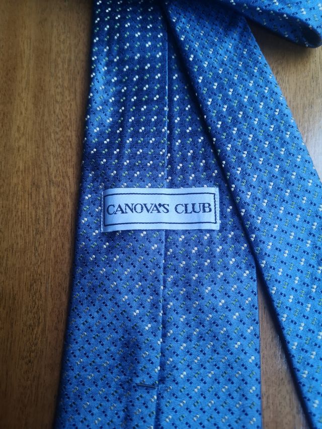 Corbata CANOVA'S CLUB azul