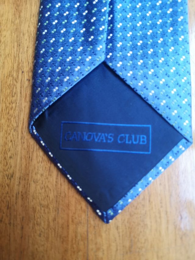 Corbata CANOVA'S CLUB azul