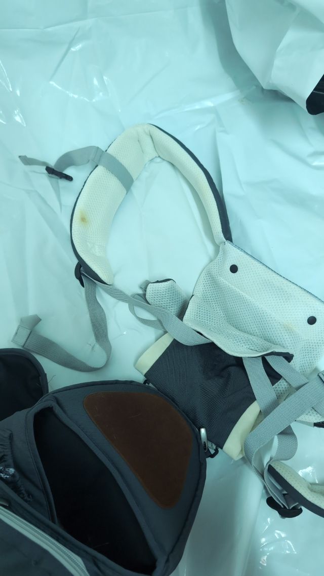 Portabebés Besrey Gris