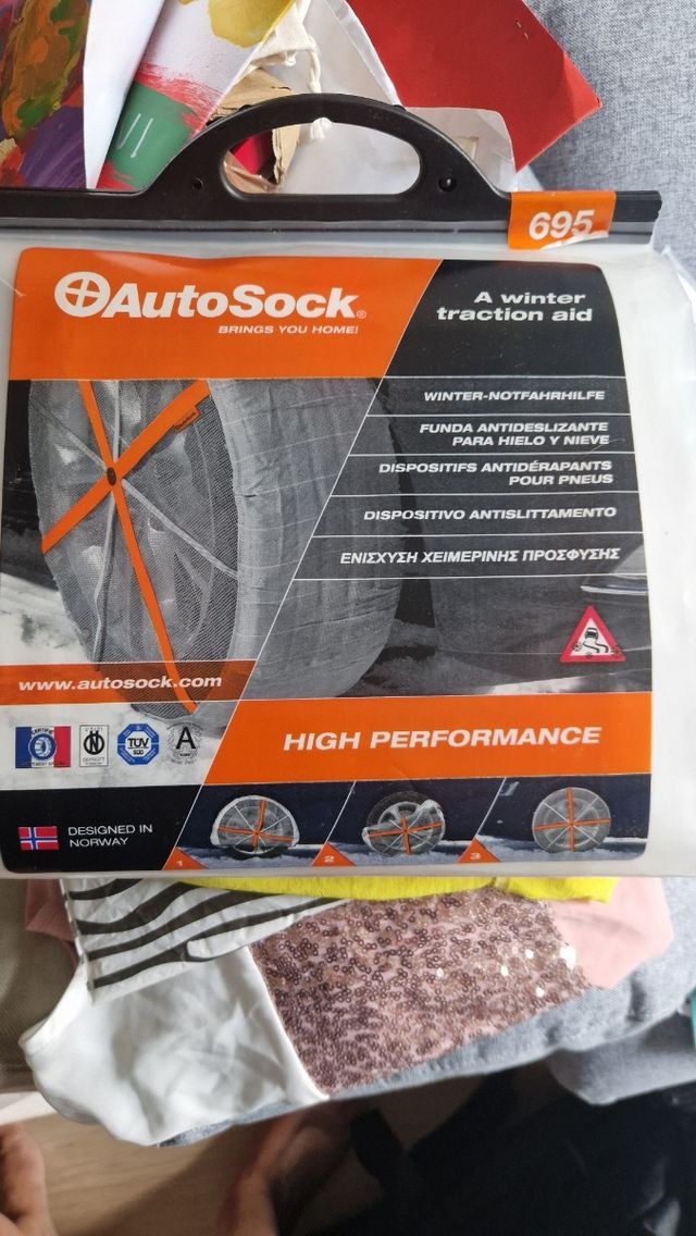 AutoSock Cadenas Nieve