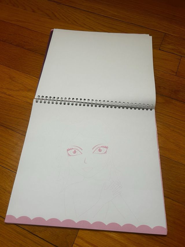 Libro de plantillas de dibujo: Diseño de moda