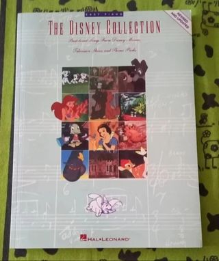 Partituras Piano Disney Colección - Fácil