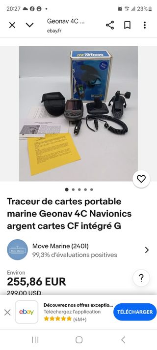 GPS Geonav 4C - Receptor GPS
Precio a convenir 

