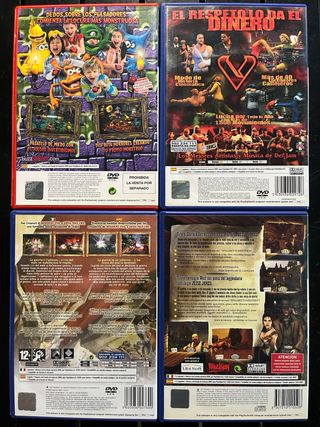 Juegos PS2 12€/unidad