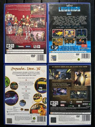 Juegos PS2 12€/unidad