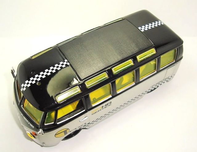 VOLKSWAGEN SAMBA TAXI CUSTOM MAISTO ESCALA 1:25