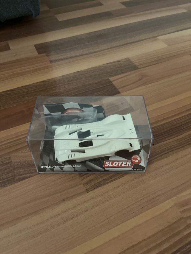 Chasis Sloter blanco Slot escalextric