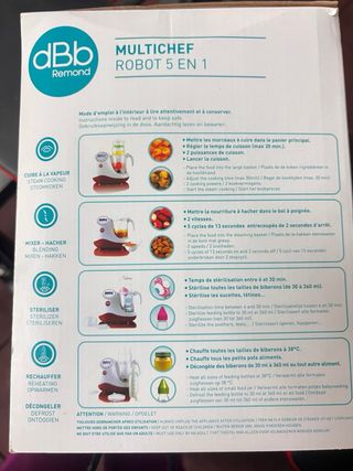 Robot de cocina dBb Remond Multichef 5 en 1