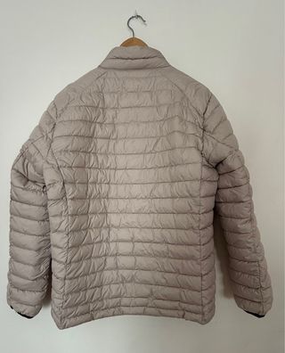 Cazadora Álvaro Moreno beige - Pluma