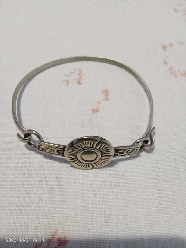 Pulsera alpaca plata