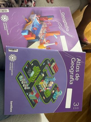 ATLAS y CUADERNO GEOGRAFIA C-MANCHA 3 ESO 