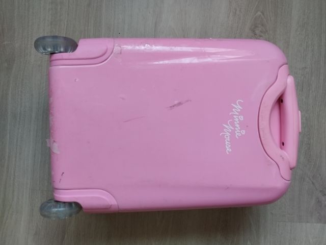 Maleta Minnie Mouse rosa infantil